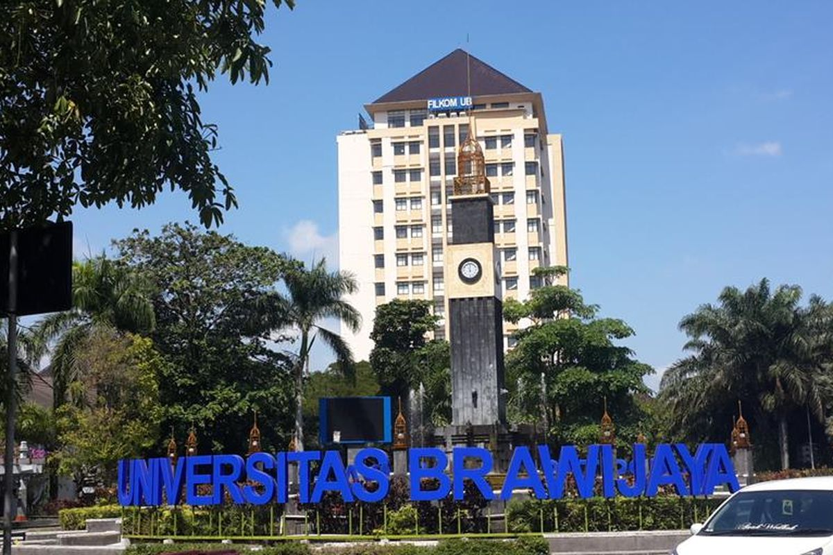 Lingkungan kampus Universitas Brawijaya
